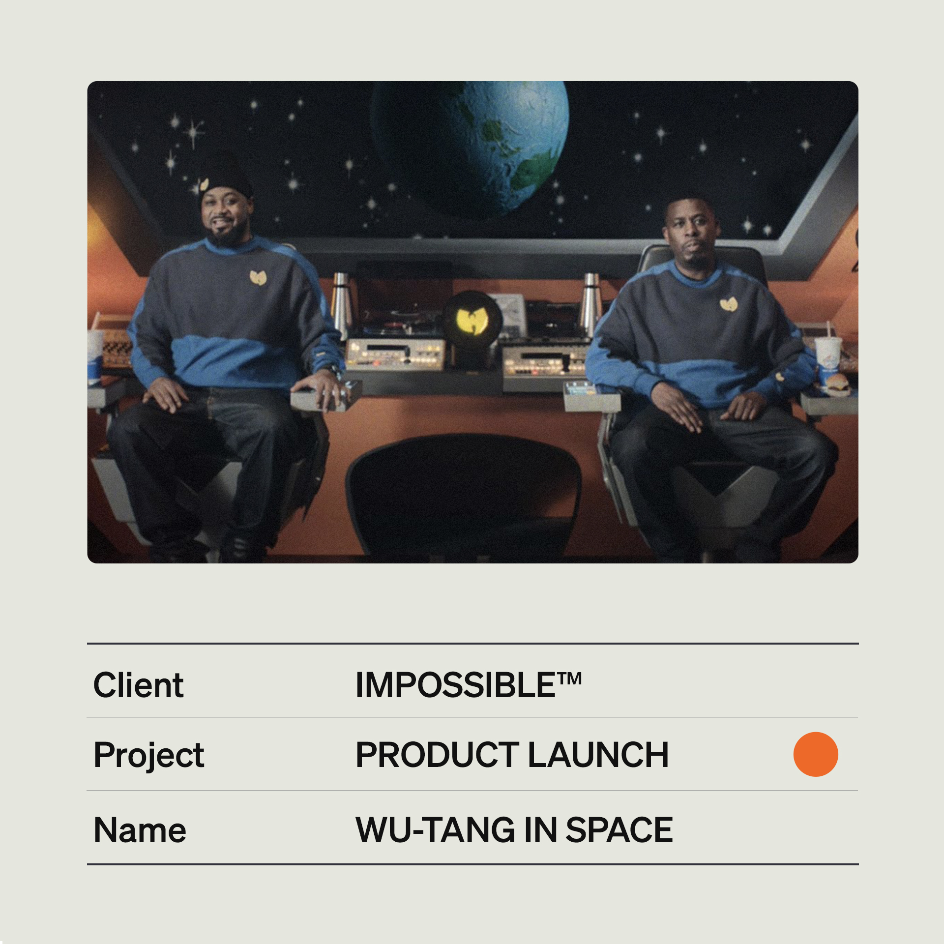 Wu-Tang In Space Eating Impossible Sliders